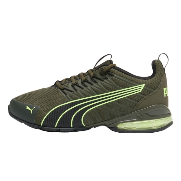 Size 8.5 - Puma Voltaic Evo Wide Dark Olive Fizzy Apple - Picture 10 of 10